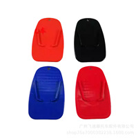 Support de béquille de moto personnalisé avec logo, antidérapant, en caoutchouc, pour béquille latérale