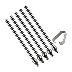 Puntas de repuesto de alta sensibilidad para <span class=keywords><strong>Samsung</strong></span> <span class=keywords><strong>Tab</strong></span> S 7/<span class=keywords><strong>8</strong></span>/9 1 pieza/2 uds/3 uds/5 uds puntas de lápiz de Metal de punta fina bolígrafos Stylus compatibles - Product Image 5