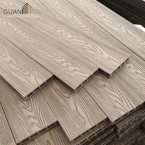 Thiết kế hiện đại chất lượng cao <span class=keywords><strong>WPC</strong></span> decking sàn gỗ rắn màu sắc tự nhiên cho ngoài trời Vườn phòng tắm nhà bếp dễ dàng bấm vào - Product Image 4