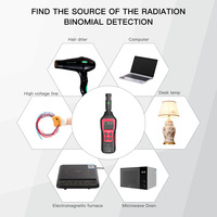 Alat Pengukur EMF 3-in-1 untuk Berburu Hantu, Penguji Radiasi Elektromagnetik, Detektor Suhu, Inspeksi EMF