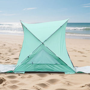 Tente de plage E-RIKE avec protection UV, légère, pliable, automatique, instantanée, en fibre de verre - Product Image 5