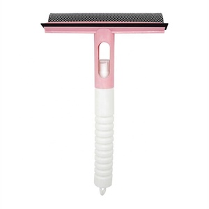 Verre de nettoyage artefacts Double face outils spéciaux nettoyage ménage verre essuie-glace longue tige essuie-glace fenêtre balcon lavage de voiture - Product Image 5