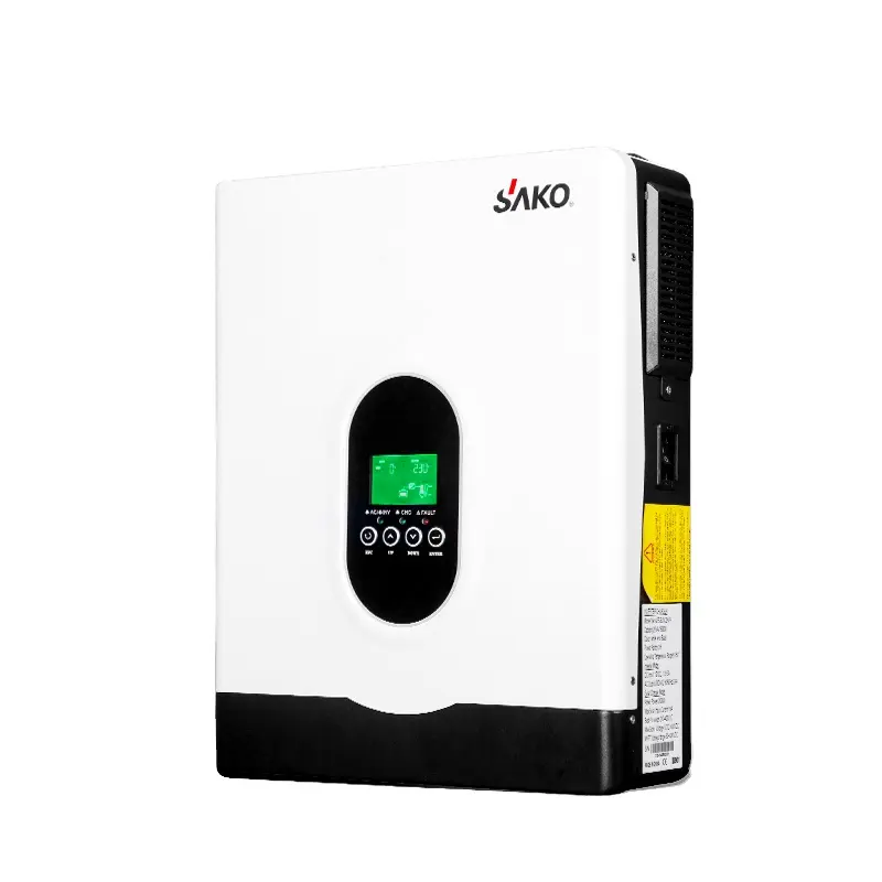 Sako E-Sun onduleurs solaires hybride pur onde sinusoïdale hors réseau système d'alimentation 12V 220V 5Kw 5Kva basse fréquence 3Kw 3Kva onduleur