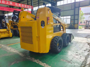 Chargeuse compacte sur pneus HAIJU JC45, capacité nominale 0,7 tonne, poids en marche 2,7 tonnes, moteur Xinchai, hydraulique, certifiée CE pour l'aménagement paysager - Product Image 4