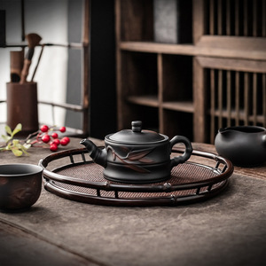 Zitao Teapot Purple Clay Handcrafted Xishi Shape With Lid Kung Fu <b>Tea</b> <b>Set</b> - Product Image 2