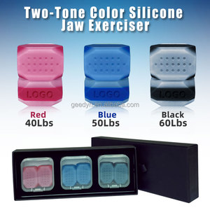 Sports Jaw <strong>Exerciser</strong> for Men Women Upgraded Teeth Bite Design 3 Resistance Levels (6 Pcs) Powerful Jaw Trainer - Product Image 4