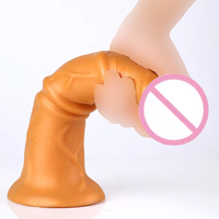 YAQU Dildo Realista Irregular, Juguete Sexual de Pene Gigante para Mujeres