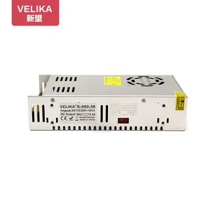เวลิก้า S-480-36 36V 13.3A แหล่งจ่ายไฟแบบสวิตชิ่ง AC110/220V อินพุต สำหรับอุตสาหกรรม ใช้กับเครื่องพิมพ์และระบบตรวจสอบ LED - Product Image 1