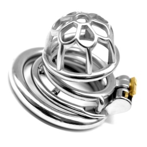 FRRK-01 Jaula de Castidad Masculina de Acero Inoxidable 304, Jaula SM, Jaula para Pene, Candado de Castidad para Hombres - Product Image 6