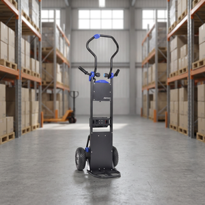 Carretilla Eléctrica de Cuatro Ruedas para Subir Escaleras, Ligera, Personalizable, OEM, para Almacén, Compras, Almacenamiento, Herramienta Doméstica, 150 kg - Product Image 3