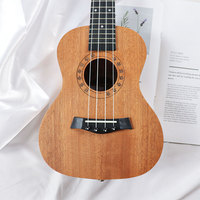 Kabat China Factory Wholesale 23 Inch Ukulele All Mahogany 4 String Ukulele Guitar