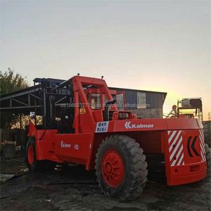 Good Condition Used 45 Ton TCM Construction DRF 450-60S5K Diesel Engine Container Reach Stacker for <b>Handling</b> - Product Image 5