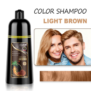 MOKERU Shampoo Colorante Naturale 3 in 1, Tinta <span class=keywords><strong>Permanente</strong></span> <span class=keywords><strong>Senza</strong></span> <span class=keywords><strong>Ammoniaca</strong></span> con Ginseng, Formula Vegetale, Colorazione Rapida, 500ml - Product Image 6