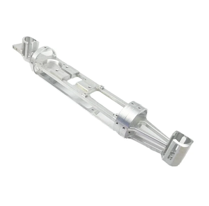 คานคานิลเลอร์อะลูมิเนียมแบบกำหนดเอง OEM ผลิตด้วยเครื่อง CNC 5 แกน, แขนรองรับอัลลอยด์น้ำหนักเบาแบบกลวงสำหรับหุ่นยนต์ ผลิตต้นแบบรวดเร็ว - Product Image 5