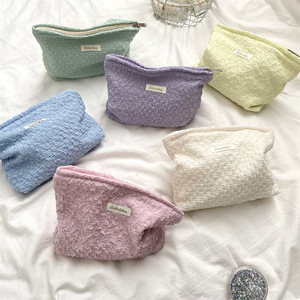 Sac de voyage pour femme, grande capacité, pliable, en polyester jacquard, style coréen, avec fermeture éclair, personnalisable, vente en gros - Product Image 3