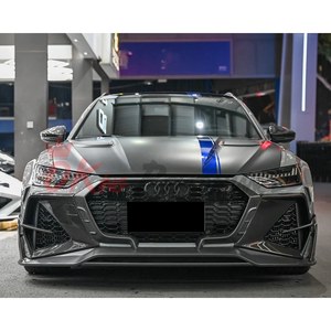 Kit de Carrocería de Fibra de Carbono Seca Agresiva de Carreras para <span class=keywords><strong>Audi</strong></span> RS6 - Product Image 1