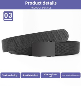 <span class=keywords><strong>Ceinture</strong></span> <span class=keywords><strong>élastique</strong></span> confortable tissu Nylon <span class=keywords><strong>ceinture</strong></span> de Golf sangle décontractée <span class=keywords><strong>ceinture</strong></span> de jean utilitaire de travail randonnée Sports de plein air uniforme <span class=keywords><strong>pantalon</strong></span> - Product Image 3