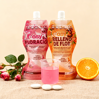 Bolsas con Boquilla para Agua, Envases de Grado Alimenticio Libres de BPA, a Prueba de Fugas, para Agua Potable, Jugos y Bebidas Líquidas