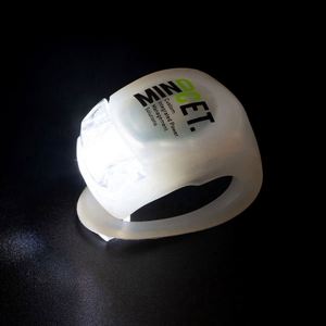 Luz Trasera de Seguridad de Silicona LED Blanca para Bicicleta, Venta al Por Mayor, para Regalos Empresariales y Promocionales - Product Image 5
