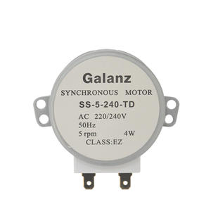Motor Sincrónico para Platos Giratorios Galanz SS-5-240-TD 220-240V 50Hz 5rpm 4W, Repuestos para Hornos de Microondas - Product Image 1