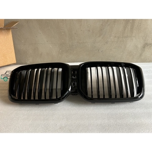 Paraurti anteriore ABS griglia anteriore griglie per <span class=keywords><strong>BMW</strong></span> X3 <span class=keywords><strong>X4</strong></span> 2022 + doppia linea Gloss nero tricolore tre colori - Product Image 1