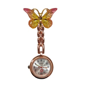Factory Price Fashion Stainless Steel Pin Brooch Personalized Pocket Nurse Watch - Product Image 5