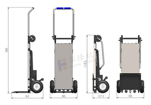Zware elektrische opvouwbare trapklimmers voor het verplaatsen van meubels en apparaten naar beneden - Gereedschap - Product Image 5