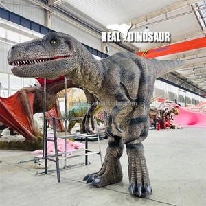 Disfraz de Dinosaurio Animatrónico Realista de Fábrica de Dinosaurios, Disfraz de <span class=keywords><strong>Raptor</strong></span> Realista - Product Image 1