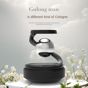 Luxury Solar Powered Rotating Ball <b>Car</b> Aromatherapy Freshener Dashboard <b>Fragrance</b> <b>Diffuser</b> Interior Decoration - Product Image 3