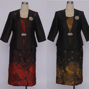 Robe d'église en tissu polyester très vendue, tissée, douce, en spandex, motif floral, élégante, taille plus, pour femmes - Product Image 1