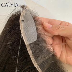 Postizo de Cabello Humano con Frente de Encaje 13x2 <span class=keywords><strong>para</strong></span> Mujer, con Cordón <span class=keywords><strong>para</strong></span> Ajuste - Product Image 4