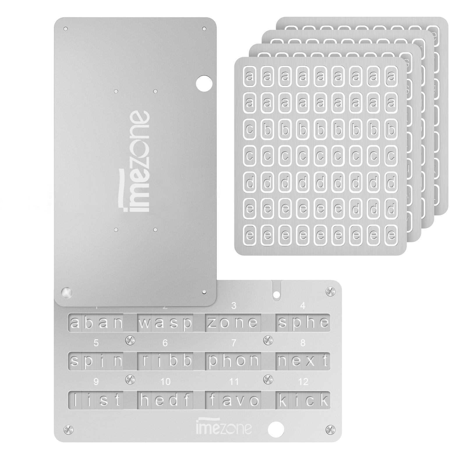 Wholesale Crypto Seed Phrase Storage Customized Metal Nameplates |  Alibaba.com