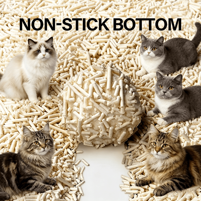 High Absorption Fast Clumping Flushable Plant Material Fast Clumping Eco-friendly Easy Scoop Arena De Gatos