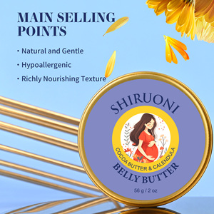 <span class=keywords><strong>Crema</strong></span> Corporal de Caléndula para el Vientre, Prevención de Estrías, Hidratación Profunda, Nutritiva y Calmante, Cuidado para el <span class=keywords><strong>Embarazo</strong></span> y la Maternidad - Product Image 2