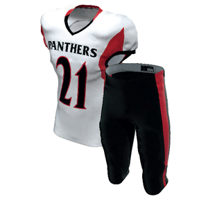 Amerikaans voetbaltenue en uniform sublimatiekleding voor voetballers - Product Image 6