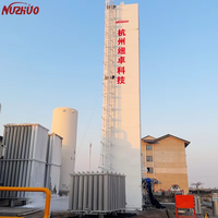 Générateur d'azote liquide et d'argon de petite capacité NUZHUO, installation de séparation d'air cryogénique pour usage industriel, normes TUV CE ISO
