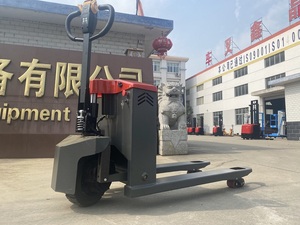 2/<strong>3</strong> Ton Heavy Duty Electric Pallet Truck Lead Acid Battery Steel <strong>Platform</strong> Three-<strong>Wheel</strong> <strong>Trolley</strong> OEM Customizable for Shopping - Product Image 5