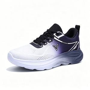 Chaussures <span class=keywords><strong>de</strong></span> course pour hommes personnalisées, légères, respirantes, avec amorti, sportives, pour la marche quotidienne, en plein air, antidérapantes, pour le basketball - Product Image 2