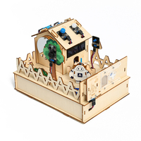 Kit de maison intelligente DIY Robotlinking pour Arduino, kit de démarrage pour projets d'automatisation robotique, maison en bois, kit d'apprentissage pour ESP32
