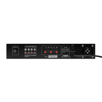 Thinuna TA-80D/120D/180D/240D II mikser güç amplifikatörü mp3 ve FM radyo ile, 2 yollu Mic, 3 yollu aux inputamplifier amplifikatör