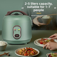 Autocuiseur Électrique Portable de Haute Qualité 5L pour la Maison, avec Fonction Maintien au Chaud et Ébullition à Sec, Idéal pour Dortoir et Usage Domestique