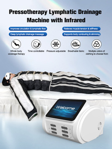 3 In 1 Pressotherapy Lymphatic Drainage <b>Machine</b> Far Infrared Air Pressure Slimming Suit With Bluetooth Eye <b>Massager</b> Salon Home - Product Image 2