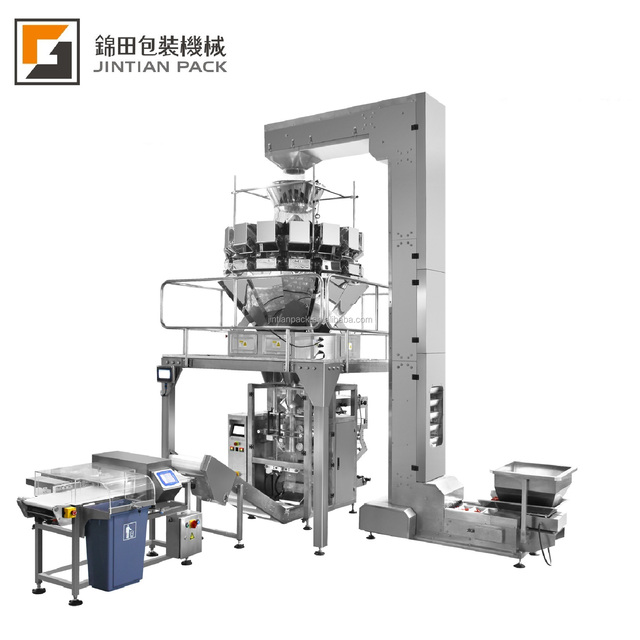 High Speed Flow Pack Machine for Vegetable Fruits Automatic Pouch Packing Dumpling Packing Machine