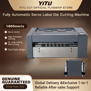 Máquina de Corte de Etiquetas Servoautomática YITU, 1600 mm/s, Dos Cabezales, Corte de Alta Precisión, Corte de Contorno CCD Patentado - Product Image 3