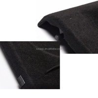 Accessoires de voiture : Cache-coffre non rétractable pour VW Scirocco 2011-2018, étagère arrière, couvre-charge de coffre