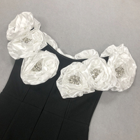 Fleurs 3D personnalisées femmes Robe De soirée Chic dame robes élégantes pour les femmes soirée