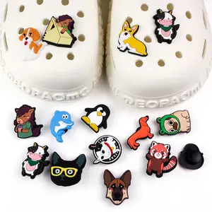 Custom shoes charms wholesale anime charms tv shows pvc shoe charms for crocs shoes decorations accessories