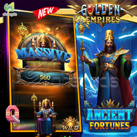 Máquina de Juegos de Habilidad Operada con Monedas, Original, Nueva, de EE. UU., 110V 220V, Compatible con VGA, DVI, HDMI, Tablero de Juego Vertical, Golden Empires