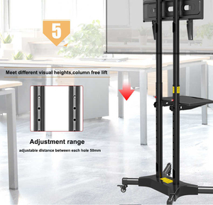 KALOC 131A Fabricante <span class=keywords><strong>Tv</strong></span> Soportes Carros Inclinación para Soporte de Televisión Soporte de <span class=keywords><strong>Tv</strong></span> Móvil Duradero con Bandeja y Carro - Product Image 5