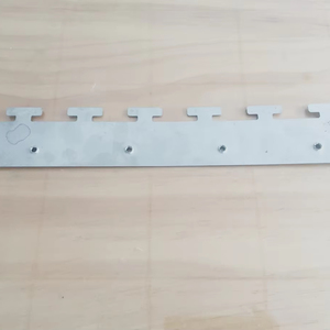 Rail de suspension en acier inoxydable S/S304 pour porte industrielle, rideau à bande souple en PVC, feuille de plastique transparente fine, utilisation pour store - Product Image 3